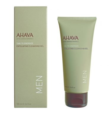 Ahava Time To Engerize Men's Exfoliating Cleansing Gel 100 ml