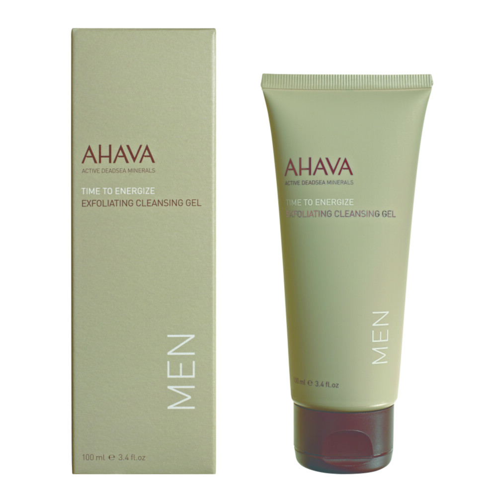 Ahava Time To Engerize Men's Exfoliating Cleansing Gel 100 ml