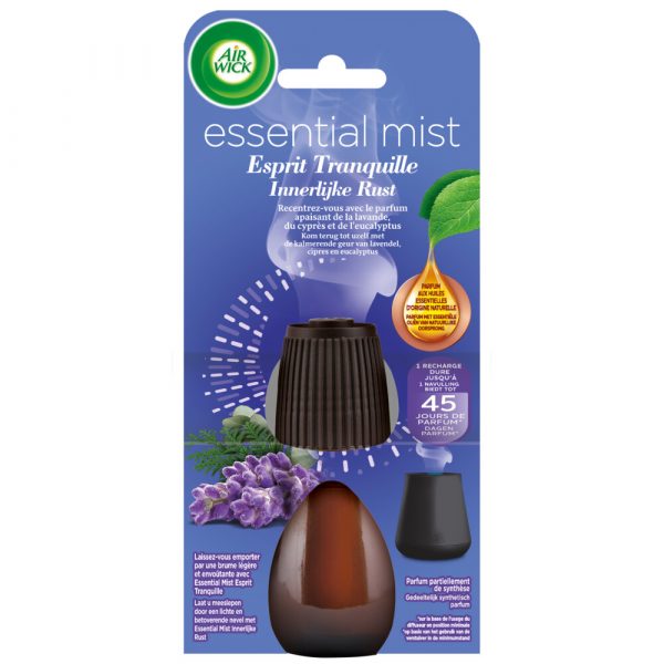 6x Air Wick Essential Mist Navulling Innerlijke Rust 20 ml