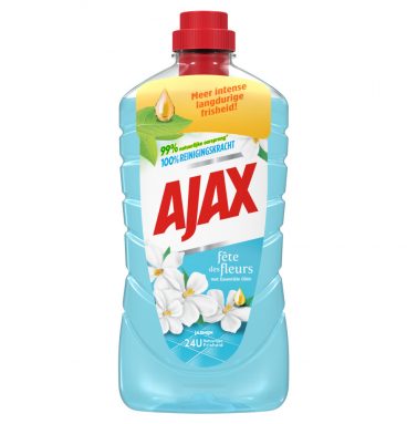 8x Ajax Allesreiniger Fete de Fleur Jasmijn 1 liter