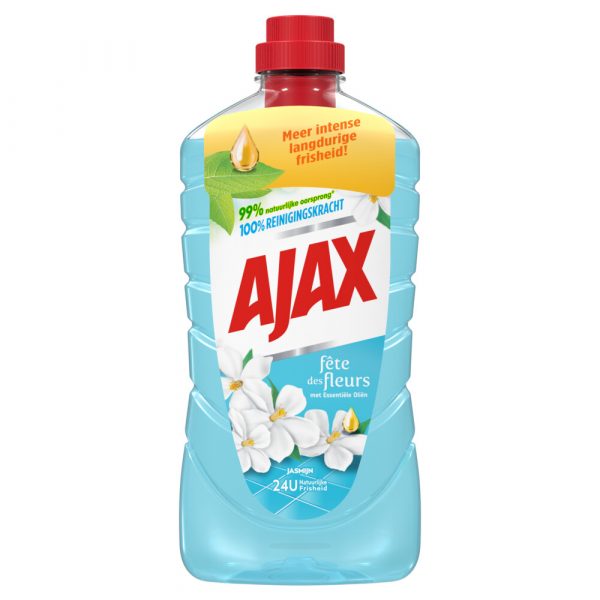 8x Ajax Allesreiniger Fete de Fleur Jasmijn 1 liter