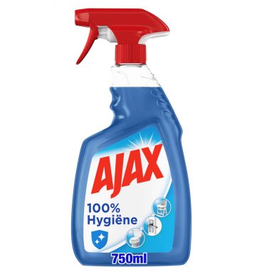 12x Ajax Allesreiniger Spray 100% Hygiëne 750 ml