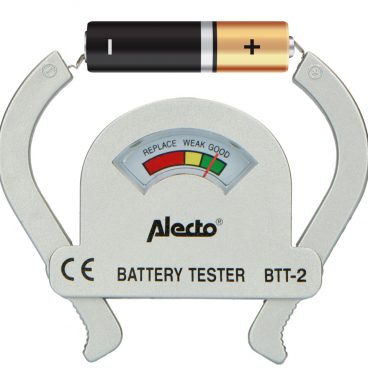 Alecto Batterijtester Compacte en Universele BTT-2