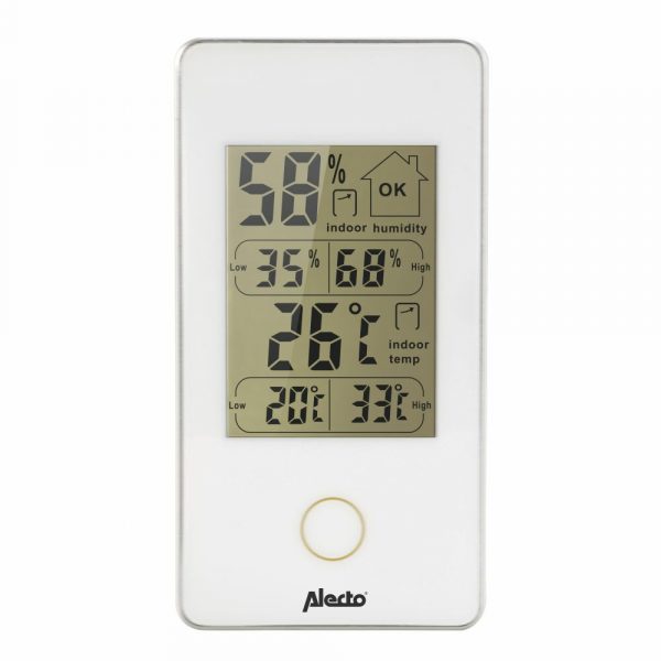 Alecto Digitale Binnenthermometer&Hydrometer WS-75