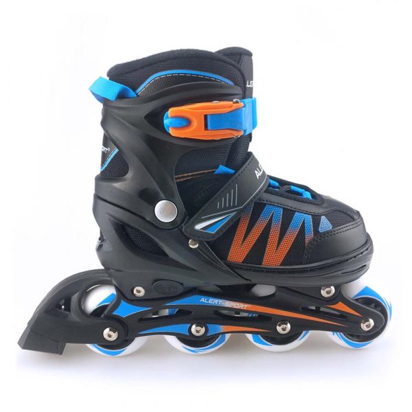 Alert Inline-Skates Skeelers Blauw Maat 31-34