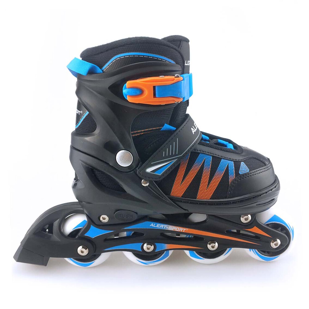 Alert Inline-Skates Skeelers Blauw Maat 31-34