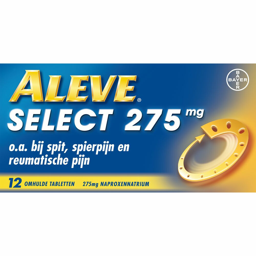 Aleve Select 275 12 tabletten