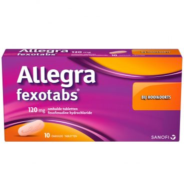 Allegra Fexotabs Bij Hooikoorts 10 tabletten