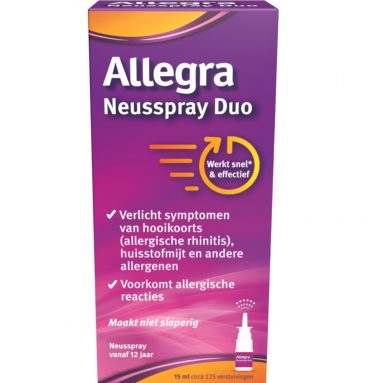 Allegra Neusspray Duo 15 ml