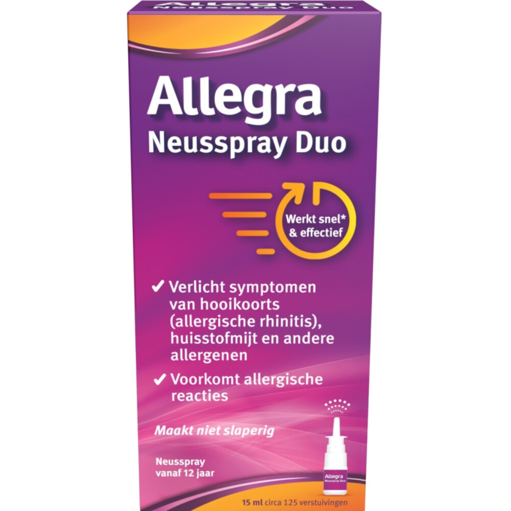 Allegra Neusspray Duo 15 ml