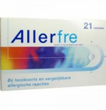 Allerfre Tabletten 10 mg 21 tabletten