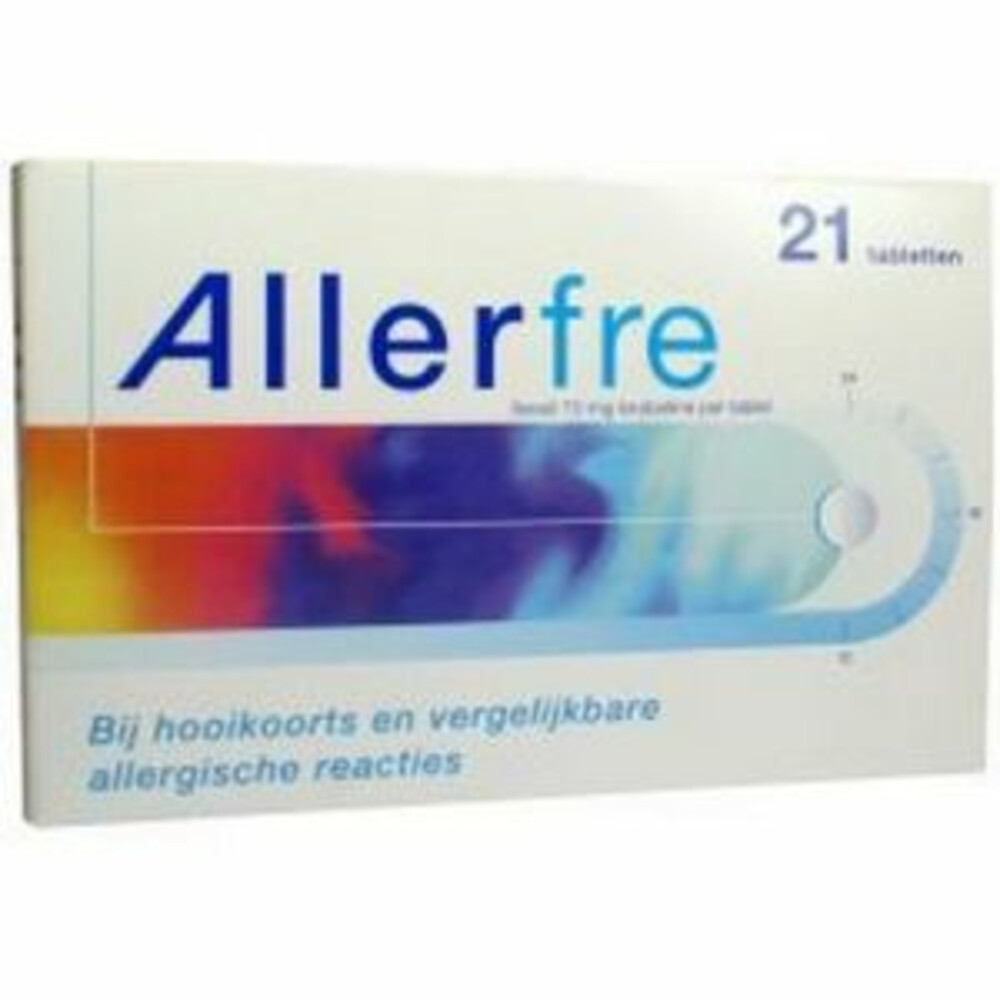 Allerfre Tabletten 10 mg 21 tabletten