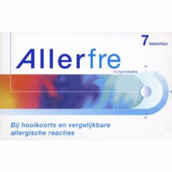 Allerfre Tabletten 10 mg 7 tabletten