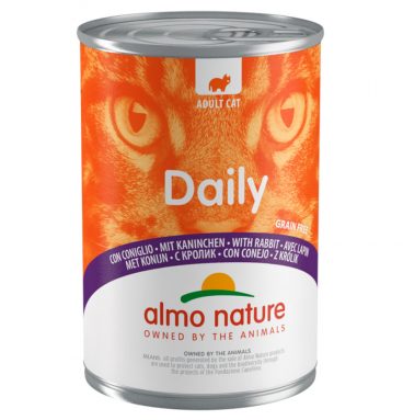 Almo Nature Daily Kattenvoer Konijn 400 gr