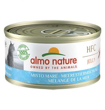 Almo Nature HFC Jelly Kattenvoer Gemengde Zeevis 70 gr