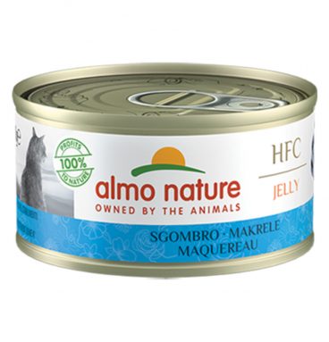 24x Almo Nature HFC Jelly Kattenvoer Makreel 70 gr