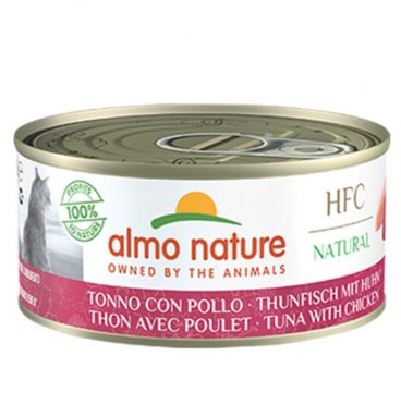 Almo Nature HFC Natural Kattenvoer Tonijn&Kip 150 gr