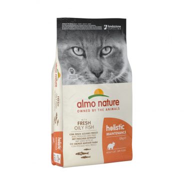 Almo Nature Holistic Maintenance Kattenvoer Witvis&Rijst 12 kg