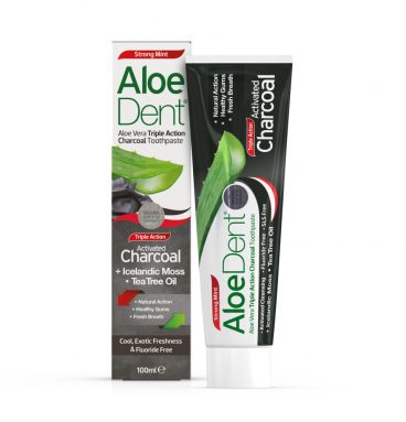 Aloe Dent Extracts Tandpasta Charcoal 100 ml