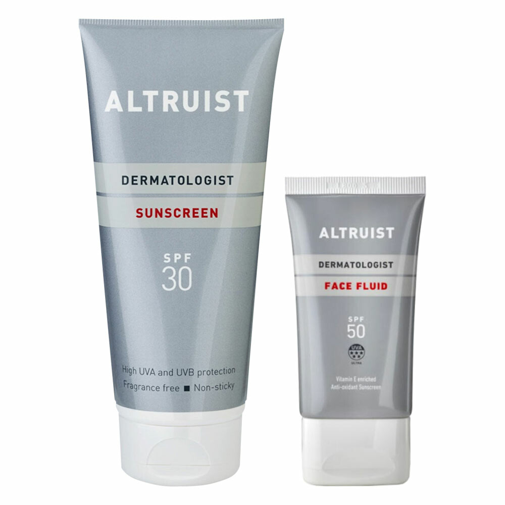 Altruist Lichaam SPF 30 en Gezicht SPF 50 Zonnebescherming Pakket