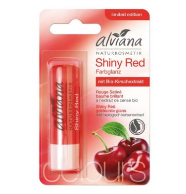 Alviana Lippenbalsem Shiny Red 4