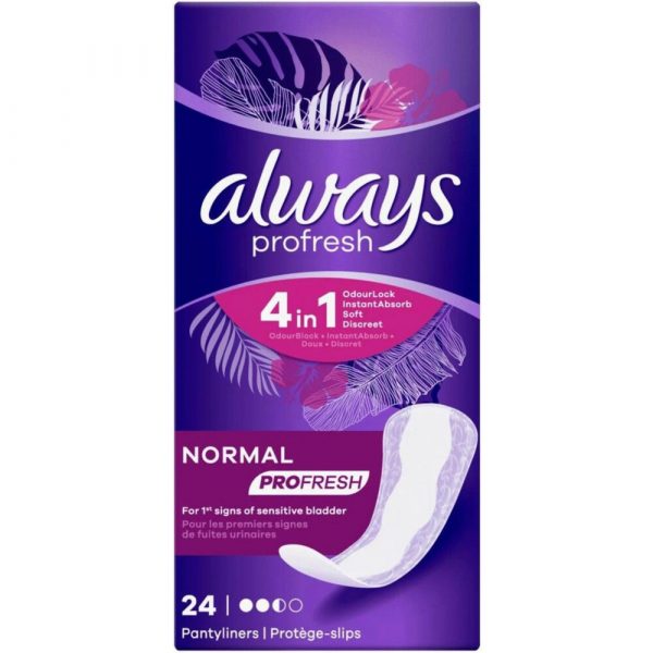 Always Inlegkruisjes Pro Fresh Normal 24 stuks