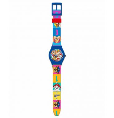 Analoog Horloge in Metalen Blik Paw Patrol