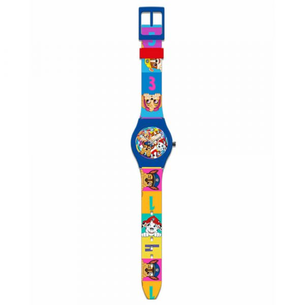 Analoog Horloge in Metalen Blik Paw Patrol