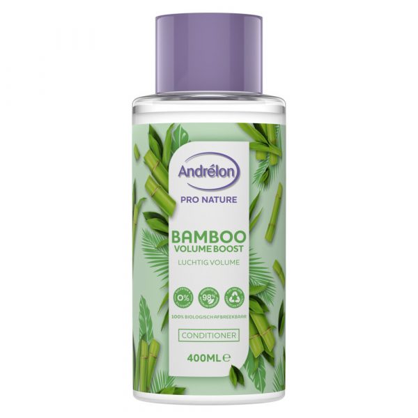 6x Andrelon Conditioner Bamboo Volume Boost 400 ml