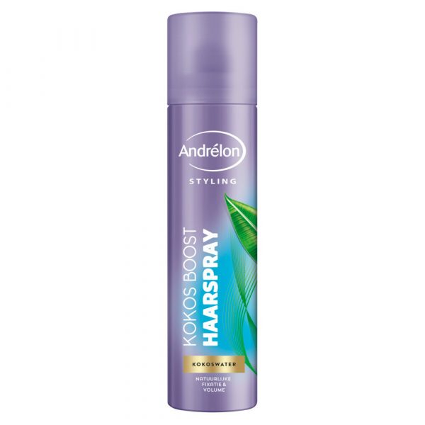 6x Andrelon Haarspray Kokos Boost 250 ml