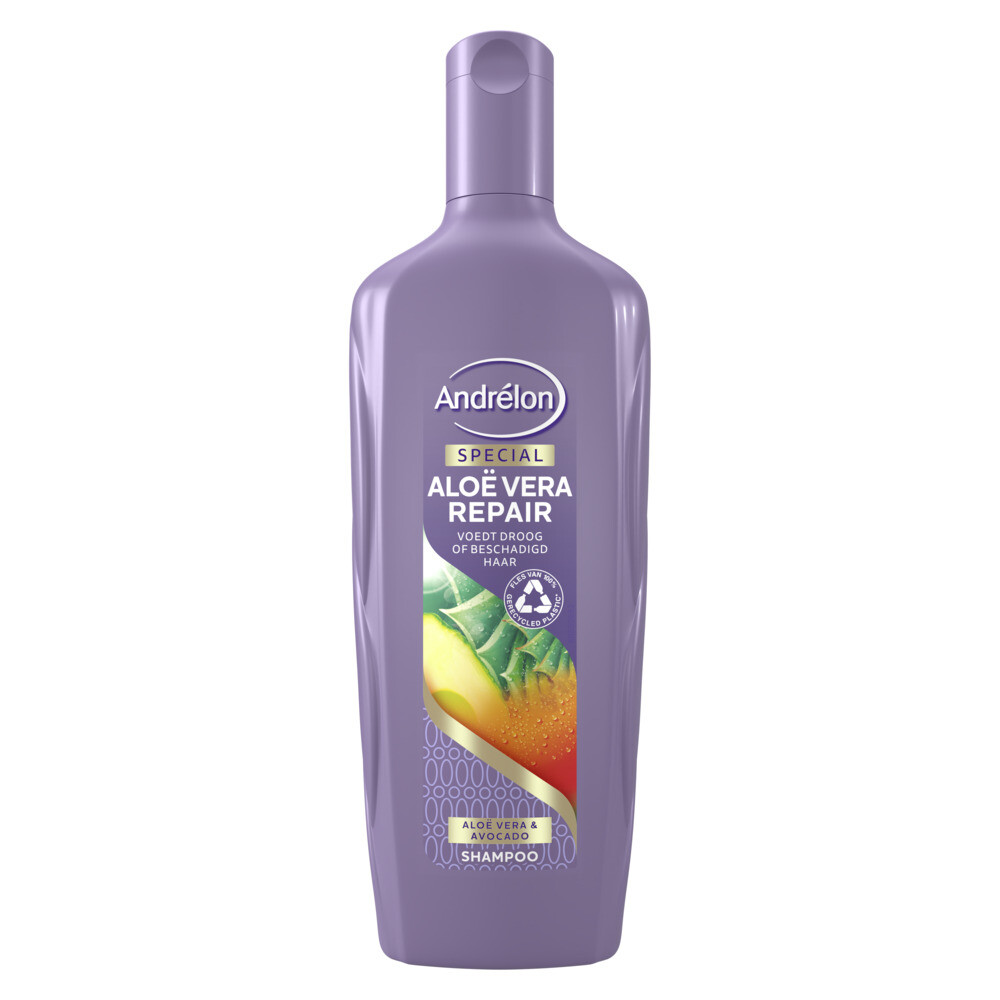 6x Andrelon Shampoo Aloe Vera Repair 300 ml