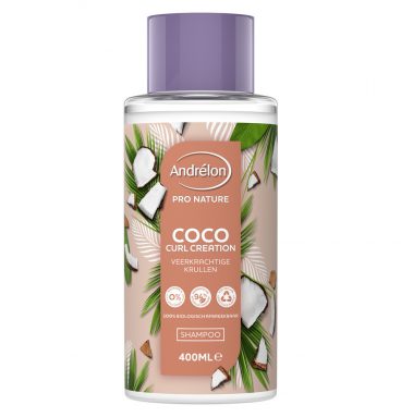 6x Andrelon Shampoo Coco Curl Creation 400 ml