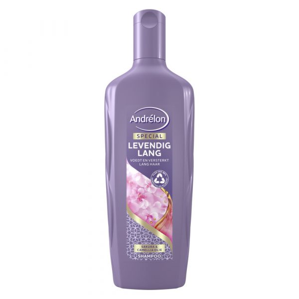 6x Andrelon Shampoo Levendig Lang 300 ml