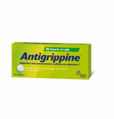 Antigrippine 250 mg 20 tabletten