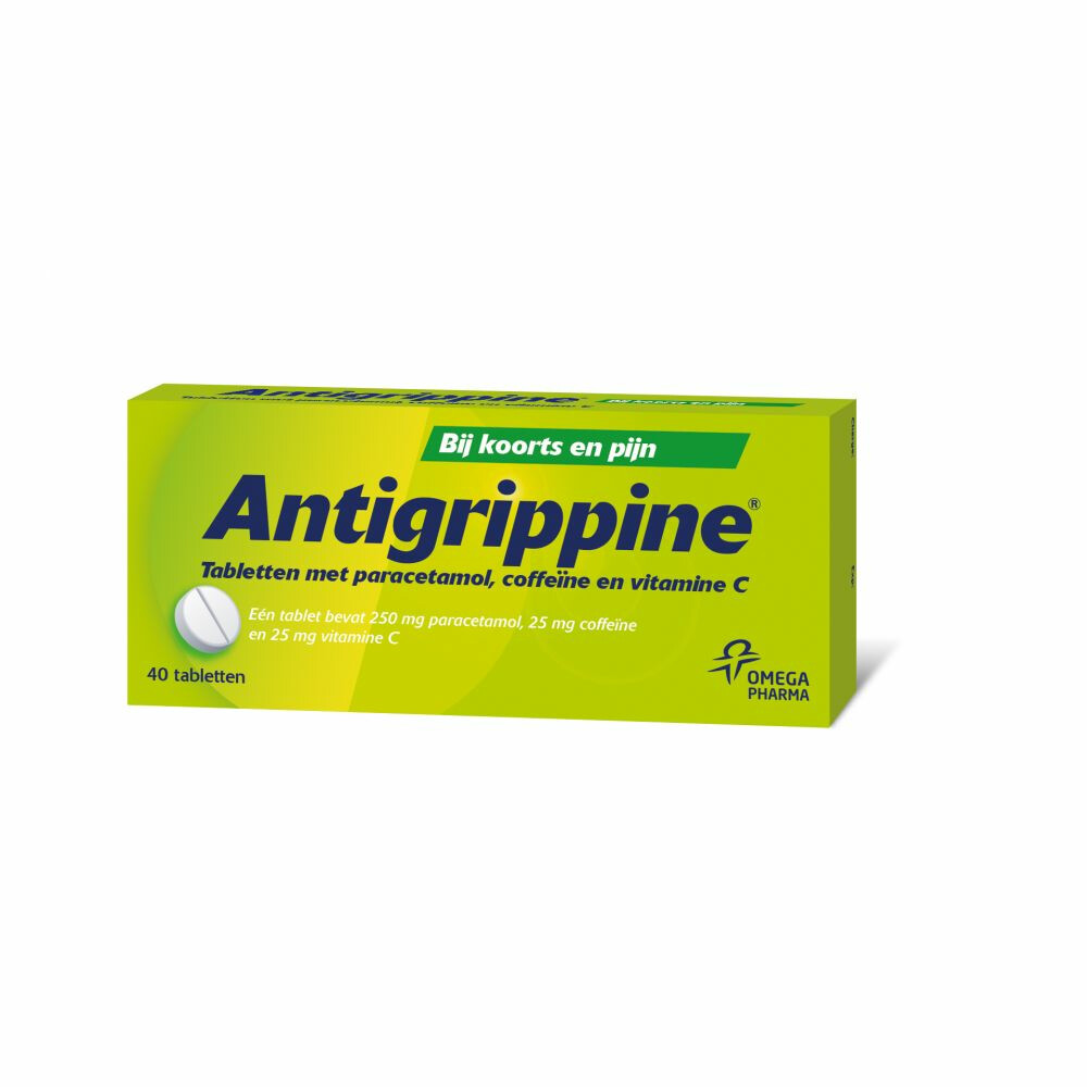 Antigrippine 250mg 40 tabletten