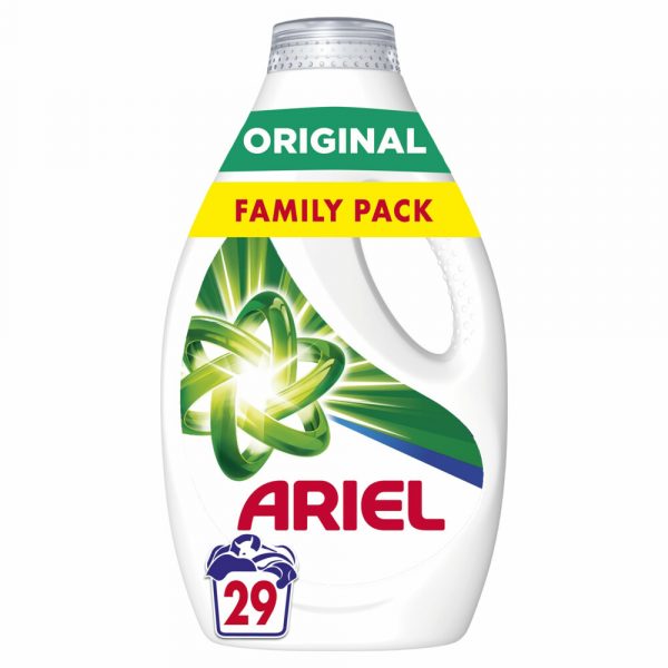 4x Ariel Vloeibaar Wasmiddel Original 1305 ml