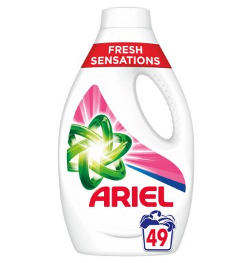 4x Ariel Vloeibaar wasmiddel Fresh Sensations 2450 ml