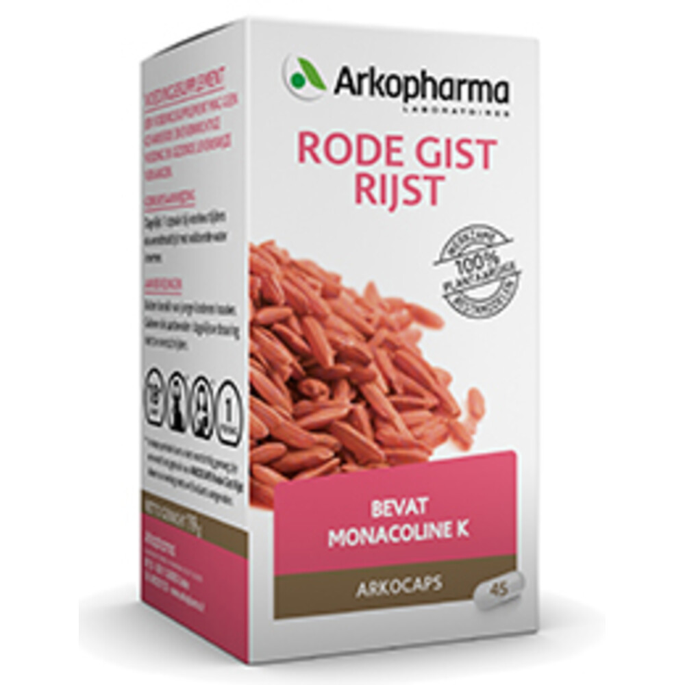 Arkocaps Rode Gist Rijst 45 capsules