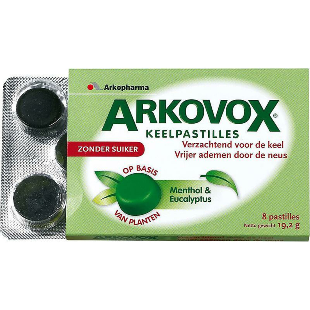 Arkopharma Keelpastilles Menthol&Eucalyptes