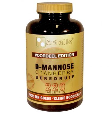 Artelle D-Mannose Cranberry 220 tabletten