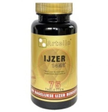 Artelle IJzer 14mg 75 Tabletten