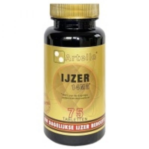 Artelle IJzer 14mg 75 Tabletten