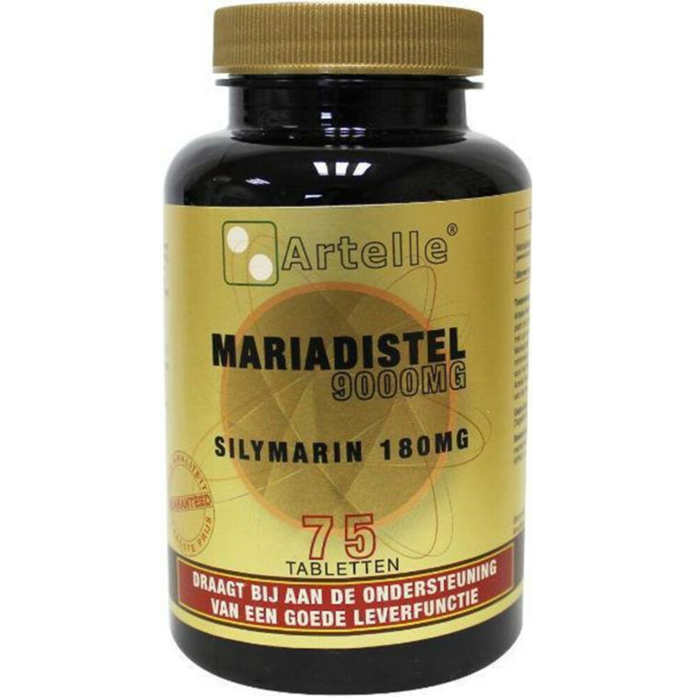 Artelle Mariadistel 9000 mg 75 tabletten