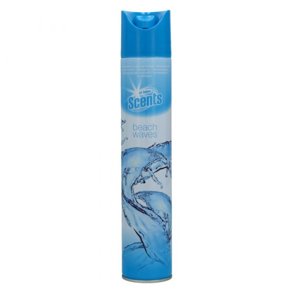 12x At Home Luchtverfrisser Spray Beach Waves 400 ml