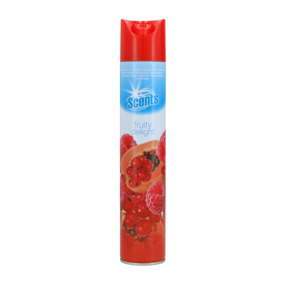 12x At Home Luchtverfrisser Spray Fruity Delight 400 ml