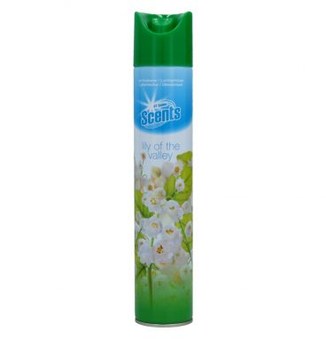 12x At Home Luchtverfrisser Spray Lily of the Valley 400 ml