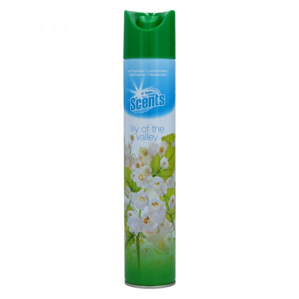 12x At Home Luchtverfrisser Spray Lily of the Valley 400 ml