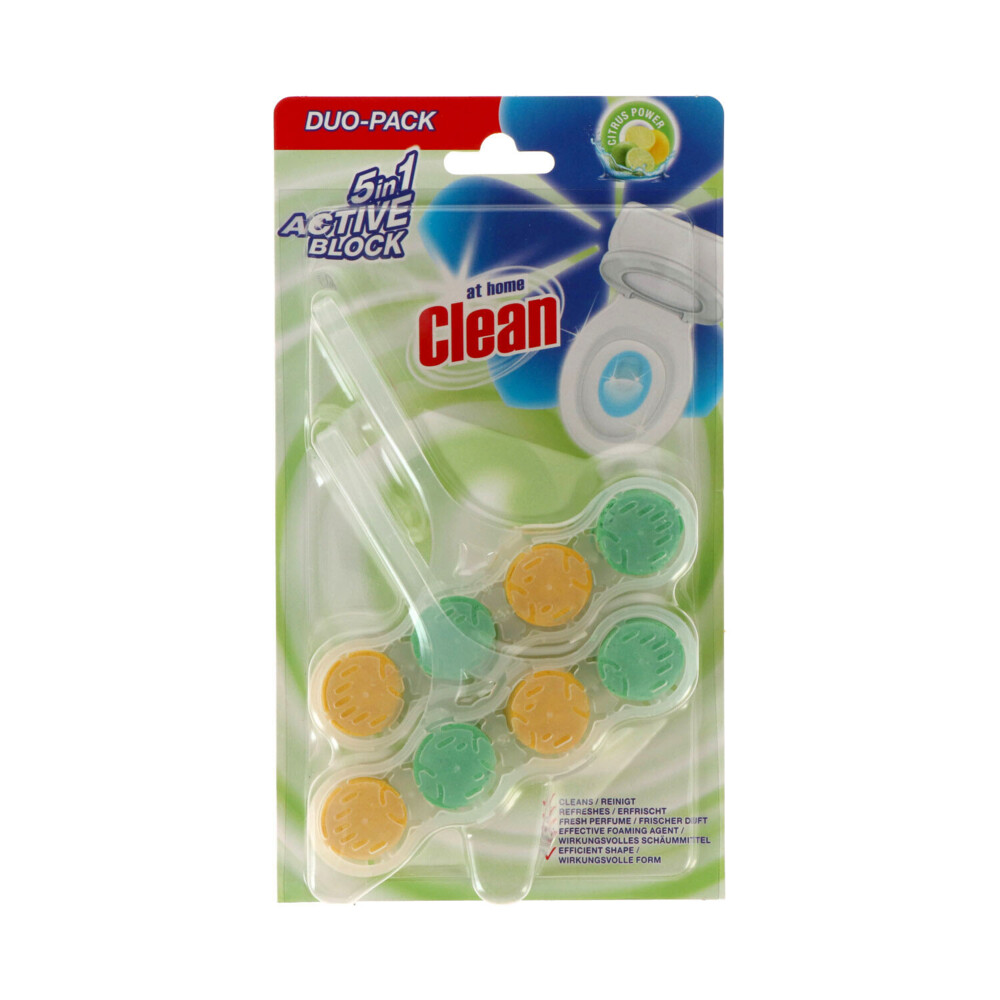 24x At Home Toiletblok Citrus 2 stuks