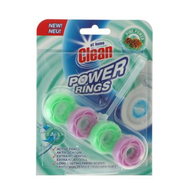 12x At Home Toiletblok Power Rings Pine 40 gr