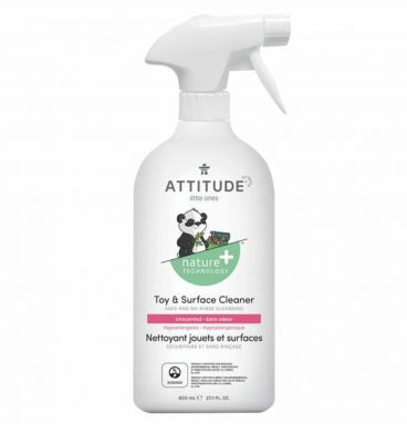 3x Attitude Little Ones Speelgoed- en Oppervlakte Reiniger Geurvrij 800 ml